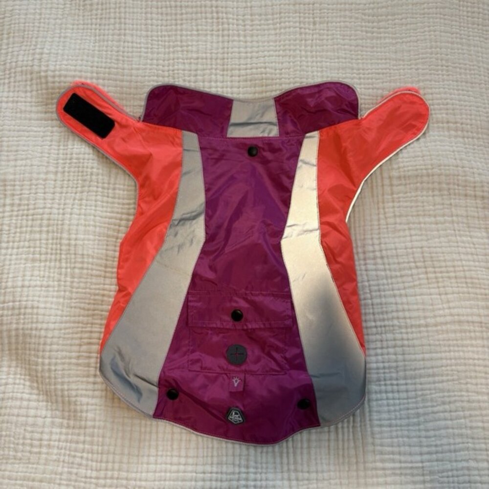Arcadia Trail 3-in-1 Multiwear Dog Coat Jacket Size Small Pink orange
